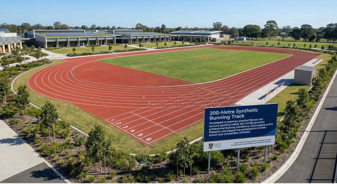 200-Metre Synthetic Running Track